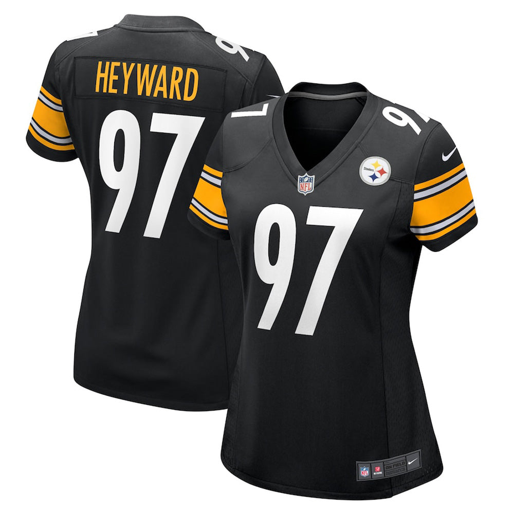 Women's Pittsburgh Steelers Cam Heyward Game Jersey - Black